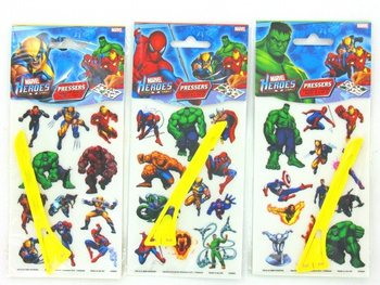 PRESLIKAČI / NALEPKE MARVEL HEROES (24 kos)