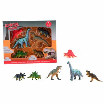 ANIMAL WORLD - Set Dinozavrov (6 Figur)