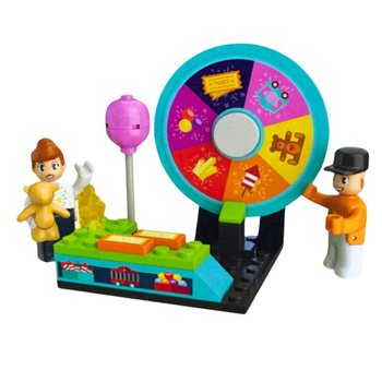 KIDS BRICKS FUN PARK - KOMPLET KOCK ZA SESTAVLJANJE - 130-DELNI (1 kos)