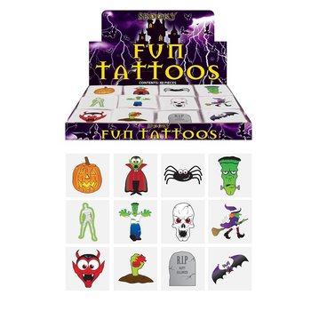 Fun Tattoos – Model Halloween (48 pakiranj x 12 kosov)