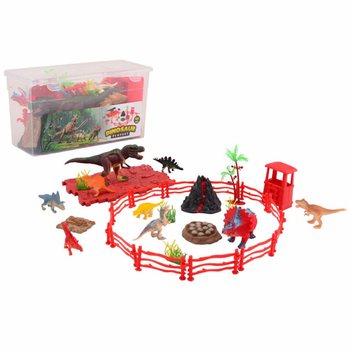 SET DINOZAVROV V ŠKATLI ZA SHRANJEVANJE (1 kos)