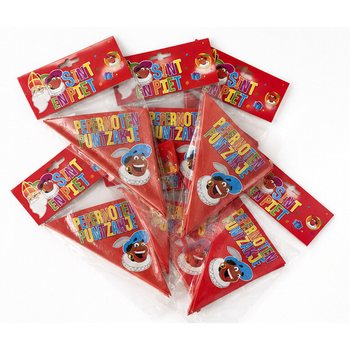 Koničaste vrečke za sladkarije Miklavž in Piet (36 kosov)