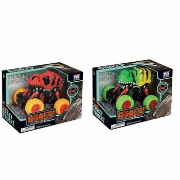 Veliki Pull Back Dinozaver Monster Trucki - Darilna &scaron;katla (2 kosa)