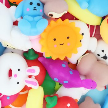 Me&scaron;ane squishy figurice v vedru (100 kosov)