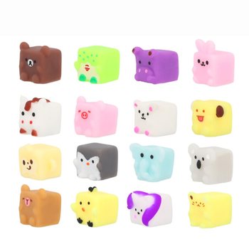 Igračke Squishy Cube Animals za srečolov - v stojalu (96 kosov)