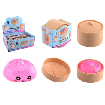 RAGE - Squishy SUGAR EDITION Bun Dumplings MALI (5.3 x 5.3 x 4.1 Cm) Viral 2026 Fidget Toy (24 kos.)