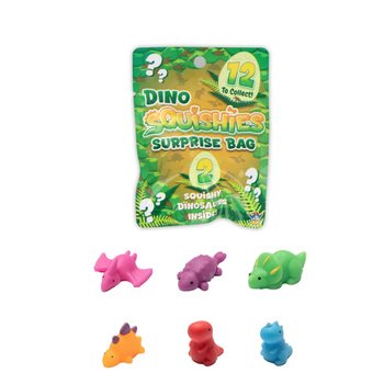 Skrivnostna vrečka SQUISHY DINOSAURUSI (24 kosov)