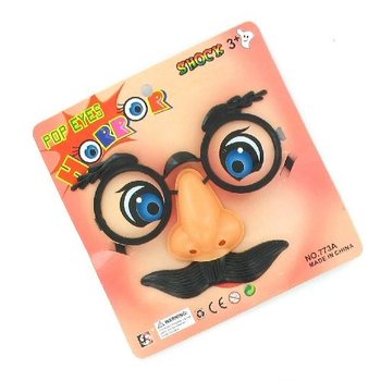Zabavna očala z brki (12 kos)