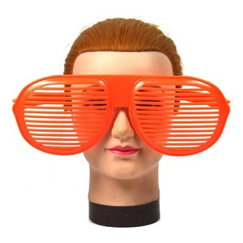 MEGA ORANŽNA OČALA SHUTTER SHADES (8 kos)
