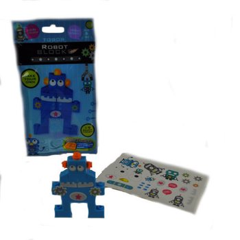 BRICKS KOCKE ZA SESTAVLJANJE - ROBOT BLOCKS (36 kos)