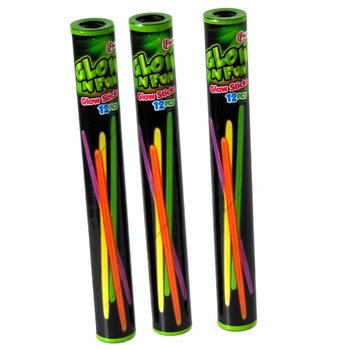 12 kosov Svetleče palčke Glow Sticks v tubi (22 tub)