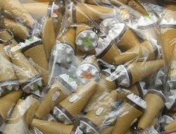 OBESEK ZA KLJUČE SVETILKA - SLADOLED (50 kosov)
