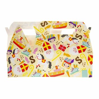 MENUBOX MIKLAVŽ (Sinterklaas) - 22.5 x 12 x 9.5 cm (24 kos)