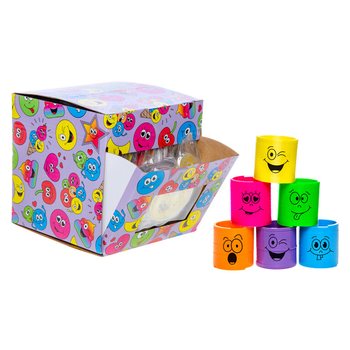 Smiley magične spirale v stojalu (60 kosov)