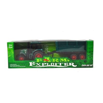 TRAKTOR S PRIKOLICO V ZASLONU (12 kosov)