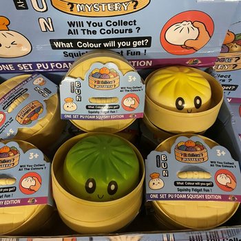 RAGE - Squishy Bun Dumplings VELIKI - ONE SET PU FOAM SQUISHY EDITION (12 kos)