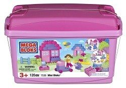 MEGABLOKS MINI BLOKS TUB ROZA - 7536