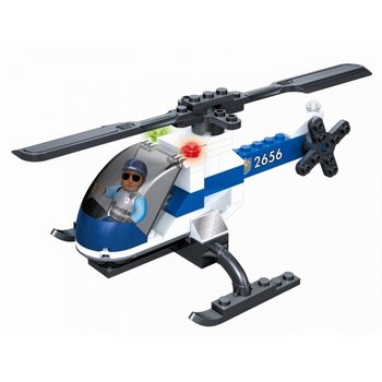 MEGA BLOKS - 2413 POLICE FORCE CHOPPER Policijski Helikopter (2 kos)