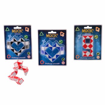 MAGIC SNAKE - 3D Sestavljanka Kača na Kartonu (24 kos)