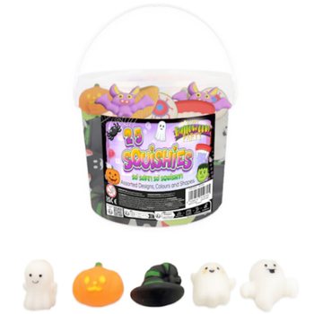 MIX HALLOWEEN SQUISHY FIGURIC V VEDRU (25 kos.)