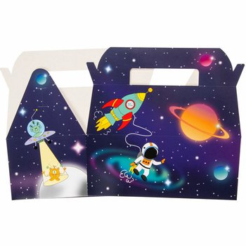 &Scaron;katle za otro&scaron;ki meni Vesolje / Space - 22,5 x 12 x 9,5 cm (24 kos)
