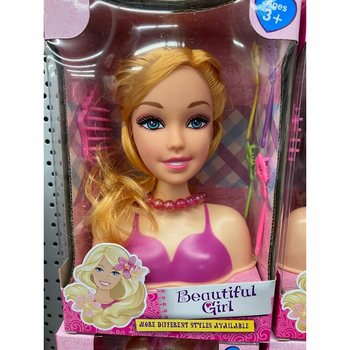 Glava za Friziranje BEAUTIFUL GIRL S (2 kos)
