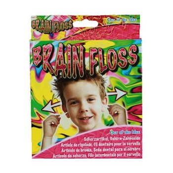 Brain Floss / Zobna nitka za možgane Šaljivi izdelek (24 kos.)