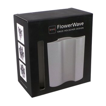 D-ZN - Vaza za Cvetje FLOWERWAVE - Bela (1 kos)