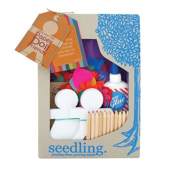 Ustvarjalni set Seedling &ndash; Izdelaj svoje papirnate prijatelje