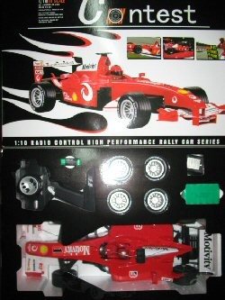 Velik RC Avto Formula 1 Contest