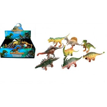 MIX DINOZAVRI, CCA. 17 CM VIŠINE V DISPLAYU (16 kos)