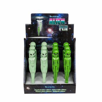 Alien 3D Kemični Svinčniki v Displayu (12 kos) - MEGA POCENI