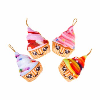PLIŠASTI CUPCAKE - 13 cm (36 kos)