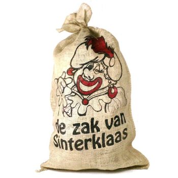 Jutasta vreča za Miklavža in Božička