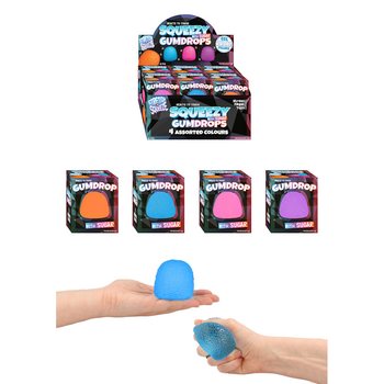 SQUEEZE GUM DROP - S SUGAR POLNILOM - V DISPLAYU (12 kosov)