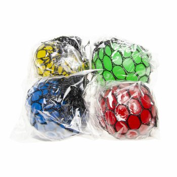 SQUISHY ŽOGA - Premer: 5 CM - ME&Scaron;ANE ŽIVE BARVE V ZASLONU (24 kos)