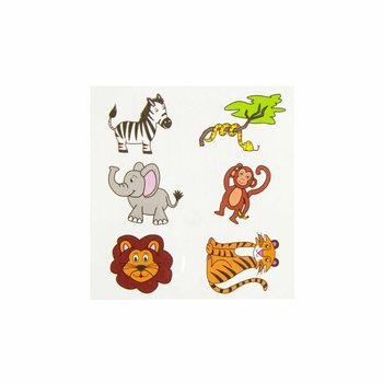 FUN TATTOOS &ndash; JUNGLE ŽIVALI (96 kosov)