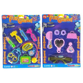 Igralni set Fun Galore za deklice na kartonu 30cm (12 kos)