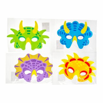 PENASTE MASKE DINOZAVRI MIX (60 kos)