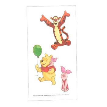 DISNEY MEDVEDEK PU NALEPKE TETOVAŽE (50 kos.)