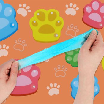 Sluz v obliki pasje tace - Paw Shaped Putty (24 kosov)