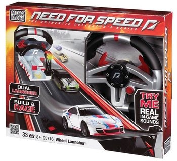 MEGABLOKS NFS LANSIRNIK KOLES PORSCHE 911 TURBO - 95716