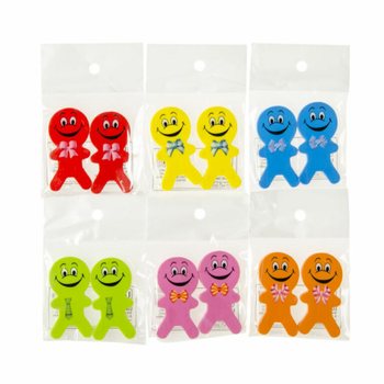 Vesele radirke Smiley 2-delne (36 setov)