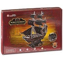 3D sestavljanka - Gusarska ladja Queen Anne's Revenge