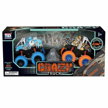 2-DELNI Set Dinozavrskih Monstertruckov na Frikcijo v Luksuzni &Scaron;katli - Mix