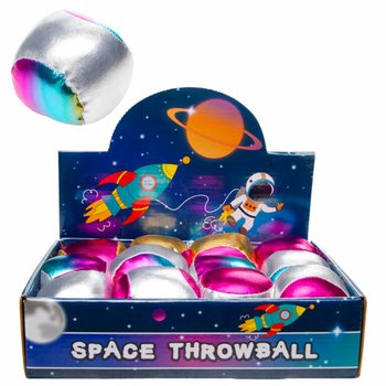 PLIŠASTA METALIK ŽOGICA ZA METANJE - SPACE (12 kos)