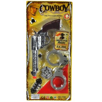 KAVBOJSKI SET NA KARTONU - MODEL 5 (6 kosov)