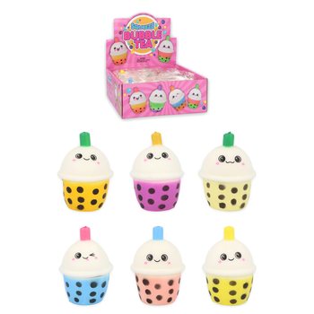 Bubble Tea Squeeze Fidget - Mix Barv v Displayu (12 kos)