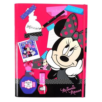 PISALNI SET DISNEY MINNIE MOUSE LIČILA V OBLIKI KNJIGE (3 kosi)