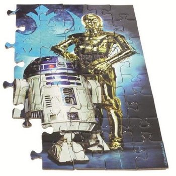STAR WARS SESTAVLJANKA V BLINDBAGU 22 X 14 CM (8 kos)
